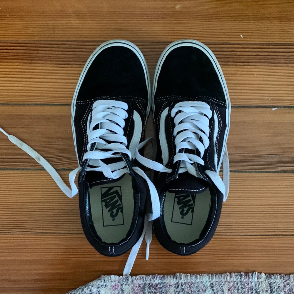 Black Old School Vans